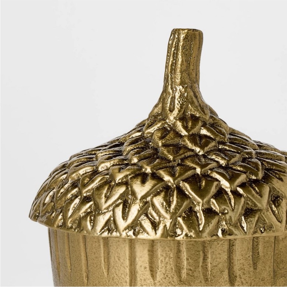 Cast Metal Acorn Canister - Threshold™ designed with Studio McGee - Picture 3 of 5